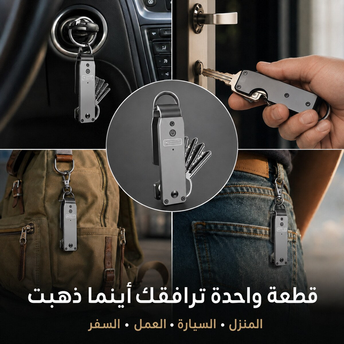 🔑 KeyFold Pro™ – منظّم المفاتيح الذكي المتوافق مع Apple Find My
